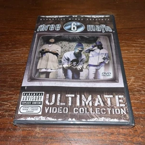 Three 6 Mafia - Ultimate Video Collection (DVD 2006) - New Sealed - Pkg Wear OOP - Foto 1 di 10
