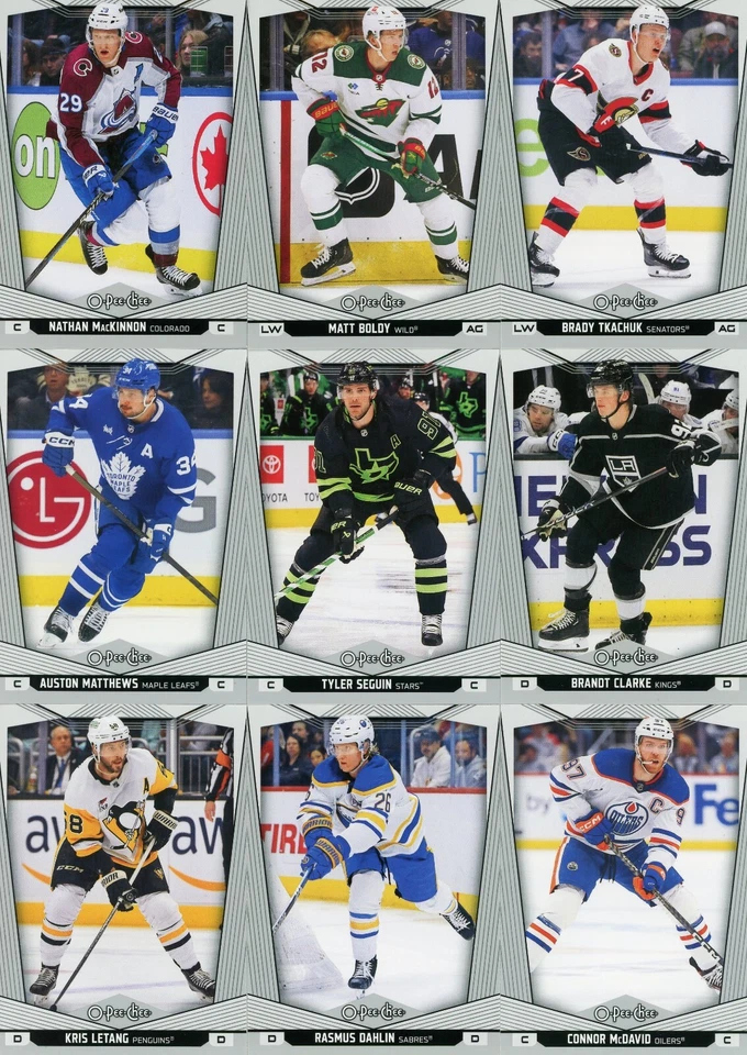 U PICK LOT 2024-25 24-25 O-Pee-Chee OPC HOCKEY BASE card set #1-250 - Image 1 of 1