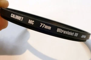 Calumet 77mm MC UV Filter Clear Ultraviolet Multi-Coated made in Japan - Picture 1 of 9