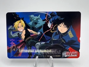 Fullmetal Alchemist Edward Alphonse Roy Mustang Telefonkarte 2003 Japanisch - Bild 1 von 2