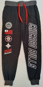 Chicago Bulls History Jogginghose Sweathose Gr. Small schwarz Taschen Kordelzug - Bild 1 von 6