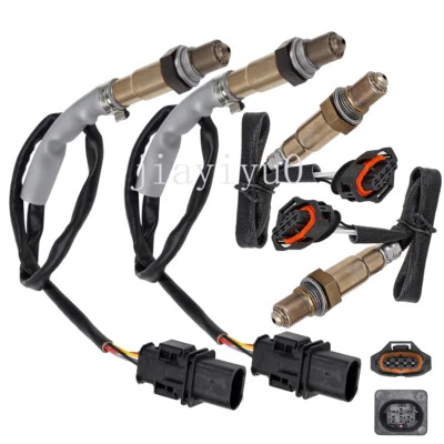 Sensor de oxígeno O2 4 piezas para Porsche Boxster H6-3,2 L 2005-2006 aguas arriba + aguas abajo Foto 1 de 4