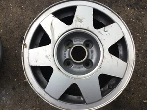 VW VOLKSWAGEN jetta passat 7 spoke star WHEEL RIM 4 LUG quantum - Picture 1 of 2