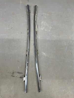 1963 1964 Chevy Impala Sedan Hardtop Windshield Pillar Trim Molding Front Reveal - Image 1 of 4