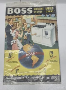 Boss Petroleum Herde Öfen Öfen Katalog 1940er Huenfeld Co Cincinnati - Bild 1 von 3