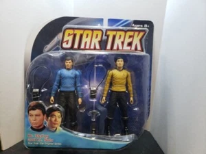 Art Asylum Diamond Select Doctor McCoy and Sulu paquete de 2 *** Como nuevo en tarjeta *** TOS - Imagen 1 de 3
