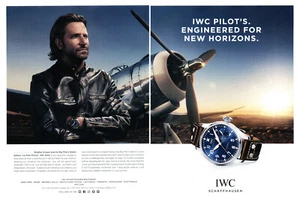 IWC WATCH magazine promo ad #10 "NOT A WATCH" 2019 BRADLEY COOPER 2 PGS - Picture 1 of 2