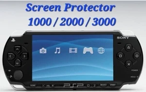 3Pcs Sony PSP Screen Protectors - PET Materials, Fits Models 1000/2000/3000 - Picture 1 of 3