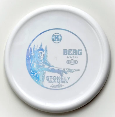 Kastaplast K3 Berg, Scott Stokely Tour Series (Silver Holo), 174 克, 全新, OoP — 第 1/2 张图片
