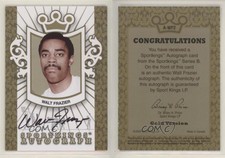 2008 Sportkings Series B Auto Gold /10 Walt Frazier #A-WF2 Auto HOF