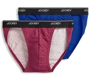 New Jockey Men's Elance String Bikini 2 Pack Underwear XL - Picture 1 of 1