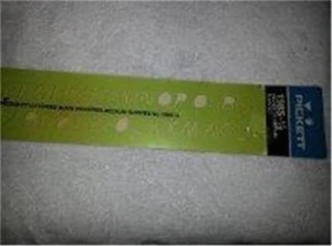 Pickett Chartpak 198S - 1/2 Helvetica Medium Slanted Template (NEU) - Bild 1 von 1