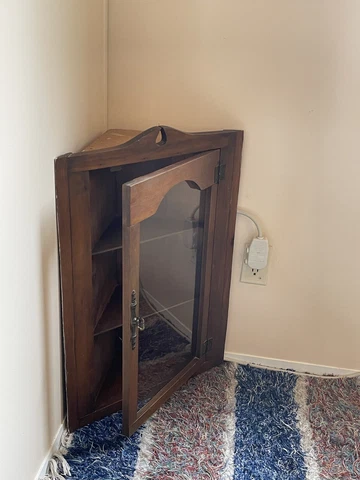 antique furniture corner cabinet Cover