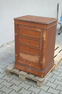 Antiker Tresor Geldschrank Bauche Fichet Alter Tresor Alter Geldschrank - Bild 1 von 10