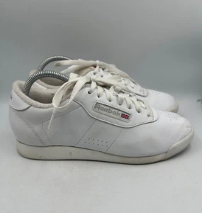 Reebok Classic Princess 2-30500 White Casual Shoes Sneakers Women's Size 9 Wide - Picture 1 of 11