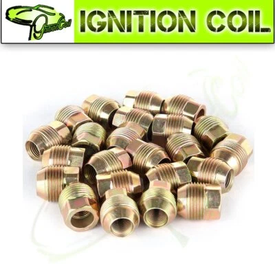24 Pcs Gold Zinc Thread M14x1.5 Lug Nuts For Cadillac Escalade & Escalade EXT - Image 1 of 4