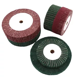 Smerigliatrice angolare disco abrasivo disco abrasivo con patta ruota in fibra di nylon - Foto 1 di 5