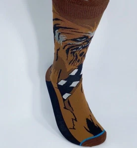 Calze Chewbacka/Star Wars taglia unica taglia 7-12 UNISEX/Uomo/Donna - Foto 1 di 3