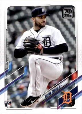 Bryan Garcia 2021 Topps Update - #US305 RC - Detroit Tigers - Image 1 of 2