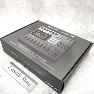 ZOOM PodTrak P8 Podcast Studio Multi-track Recorder Tablet Silver Japan P 8 29cm - Picture 1 of 15