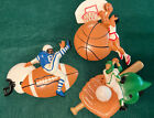 Vintage (3) Burwood Sports Wall Decor Football Baseball Basketball USA 3213 1991