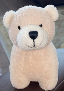 Cupcake Baby Teddy Bear Plush Stuffed Soft Toy Tan Beige 2006 Mini - Picture 1 of 5