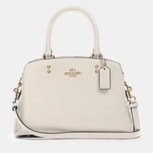 Cartera de mano Coach Mini Lillie blanca - Imagen 1 de 10