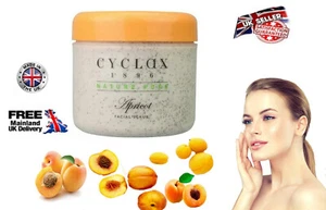 Exfoliante facial de albaricoque puro Cyclax Nature 300 ml vendedor del Reino Unido - Imagen 1 de 2
