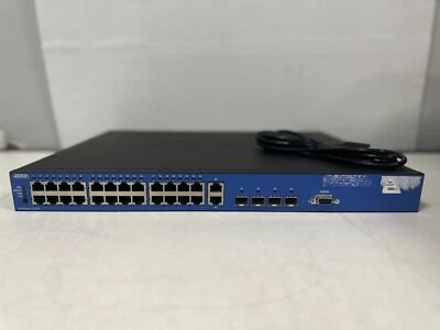 Adtran NetVanta 1234P 3rd Gen 1703595G1 24-Port 10/100 PoE Ethernet Switch #N250 - Image 1 of 4