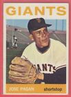 1964 Topps # 123 Jose Pagan (Ex) - San Francisco Giants -  Box 734-631