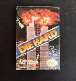 Die Hard (Nintendo NES) With Box (Not CIB) Authentic - Tested And Working