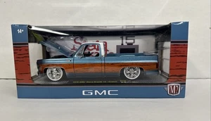 2025 M2 Machines 1:24 Scale 1976 GMC Sierra Grande 15 Custom R136 2-Tone - Picture 1 of 6