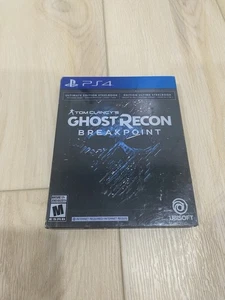 Tom Clancy's Ghost Recon Breakpoint Ultimate Steelbook (PlayStation 4) PS4 CIB - Imagen 1 de 4