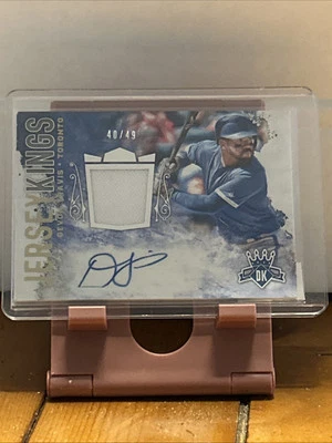 2017 Panini Diamond Kings - Jersey Kings Signatures Devon Travis #JKS-DT Holo... - Image 1 of 2