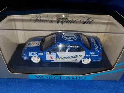 1/43 Nigel Mansell 1993 BTCC Ford Mondeo TOCA Shootout Minichamps Foto 1 de 4