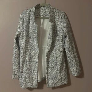 Longjacke Blazer mit Taschen - Bild 1 von 2