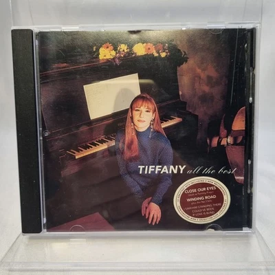 All The Best by Tiffany (CD, 1995) Ultra Rare Classic Pop Release Greatest Hits - Image 1 of 4