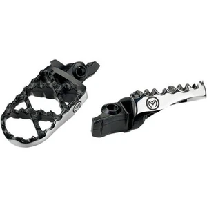 Moose Hybrid Footpegs for Honda CRF450R/CRF250X 4-Stroke/CR125R/CR250R 2-Stroke - Picture 1 of 1