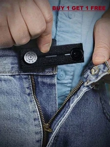 Button Waist Extender for Trousers | Pants Waistband Extender | Buy 1 Get 1 Free - Picture 1 of 5