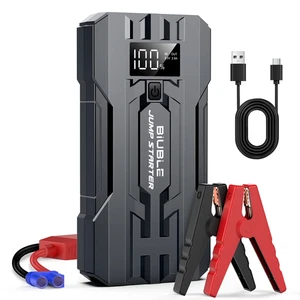 Car Jump Starter 3000A Peak 25000Mah 12V Auto Booster Battery Charger Jumper Box - Picture 1 of 11