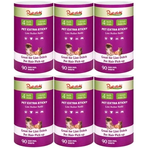 4 Zoll Fusselroller Nachfüllpackungen nur kompatibel mit Scotch-Brite Tierhaar Abholung... - Bild 1 von 7
