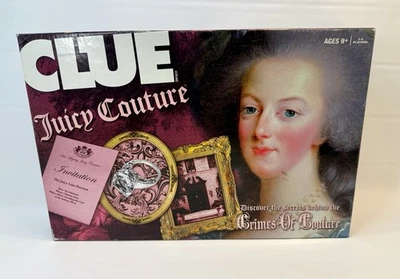 Clue Board Game: Juicy Couture The Crimes of Couture Edition: Complete, EUC - Image 1 of 4