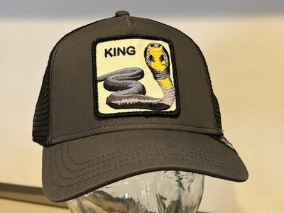 Gorra de Golf Goorin Bros KING Cobra Gris Malla Auténtica ÚNICA The Farm NUEVA Foto 1 de 4