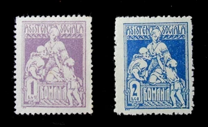 Romania Charity Tax Stamp RA14 Social Welfare Nurse 1921 Mint - Picture 1 of 3