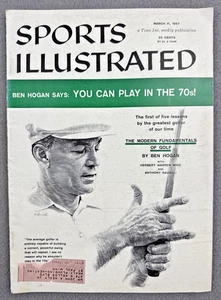 Sports Illustrated March 11, 1957 Ben Hogan Golf Cover - Picture 1 of 10