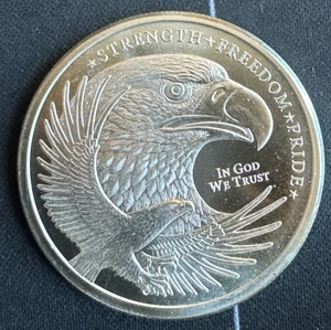 Golden State Mint - 1 Troy Oz - .999 Silver American Double Eagle Round - Picture 1 of 2