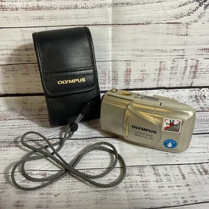 VTG. OLYMPUS Stylus Epic Zoom 80 Deluxe All Weather 35mm Film Camera- WORKS!!! - Picture 1 of 9