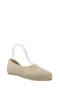 Vince Womens D-Orsay Espadrille Detail Casual Slip On Flats Beige Size 6.5 - Picture 1 of 4