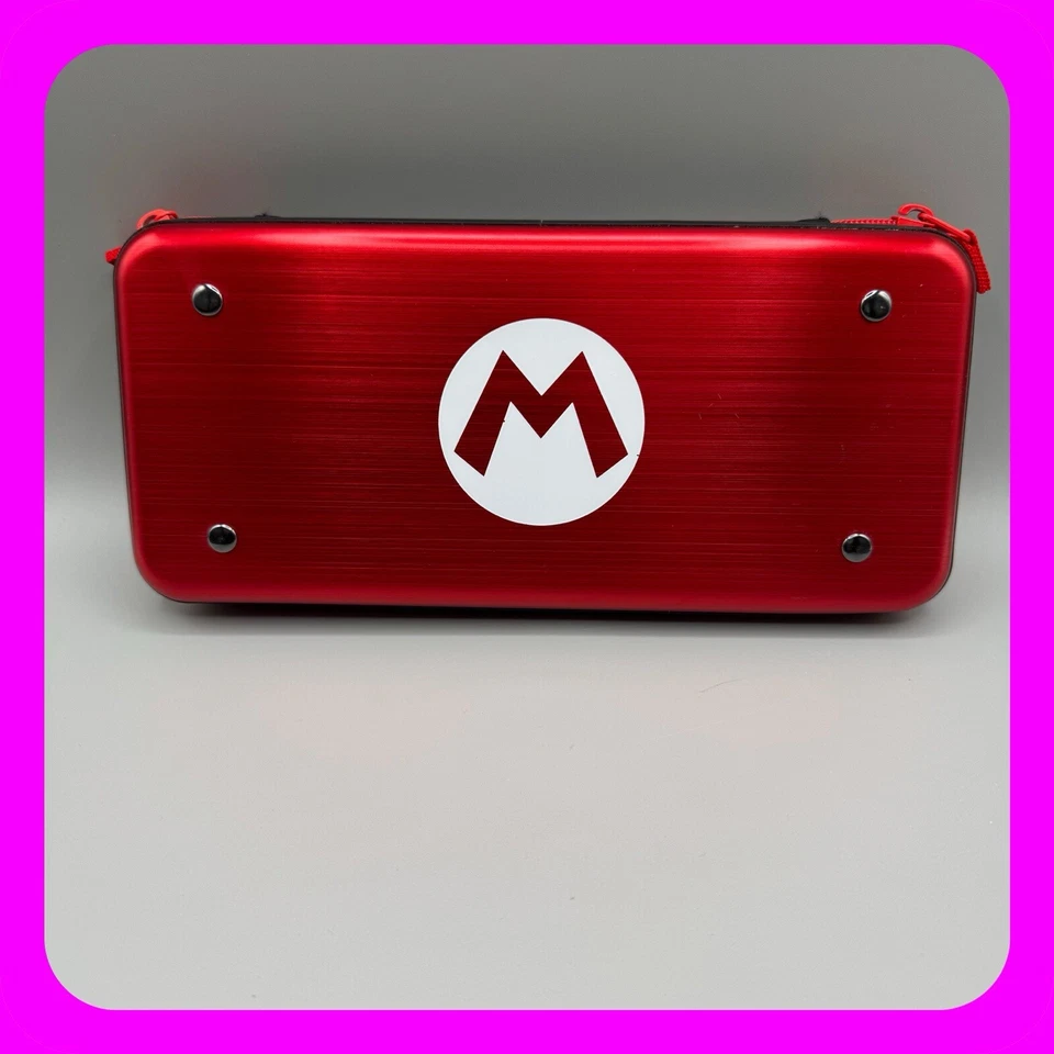 CUSTODIA IN METALLO per NINTENDO SWITCH - case Super Mario - ORIGINALE - Perfett - Immagine 1 di 4