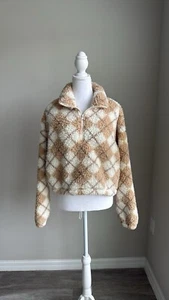 Hollister women’s 1/4 zip fleece top - Picture 1 of 6